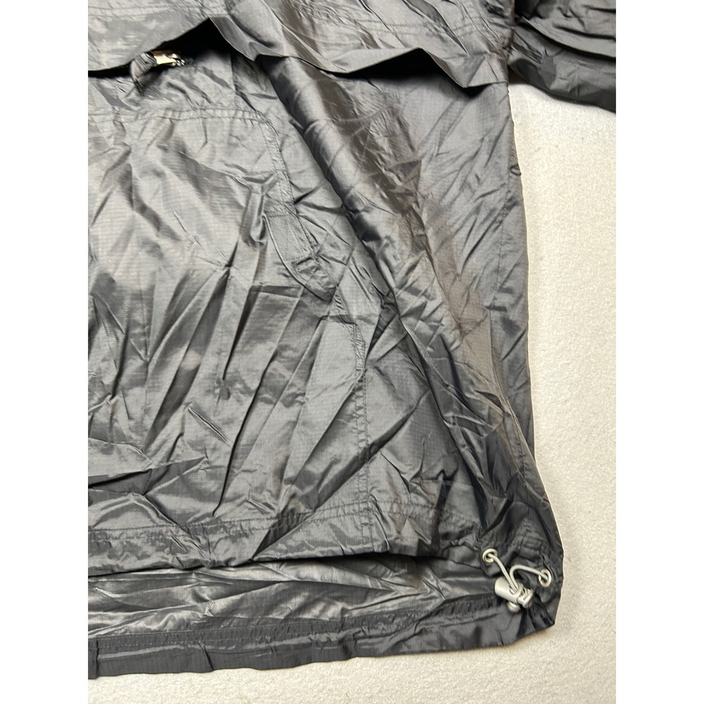 Foot Locker Anorak Jacket Nylon Ripstop Black XXXL Mens - Picture 2 of 9
